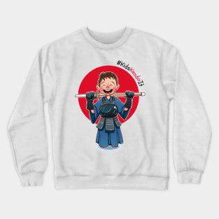 Kendōka Kid - Celebrating Kendo for Kids Crewneck Sweatshirt